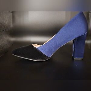 Liz Claiborne Black and Blue Heels